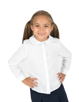 Girls Long Sleeve Dress Shirt