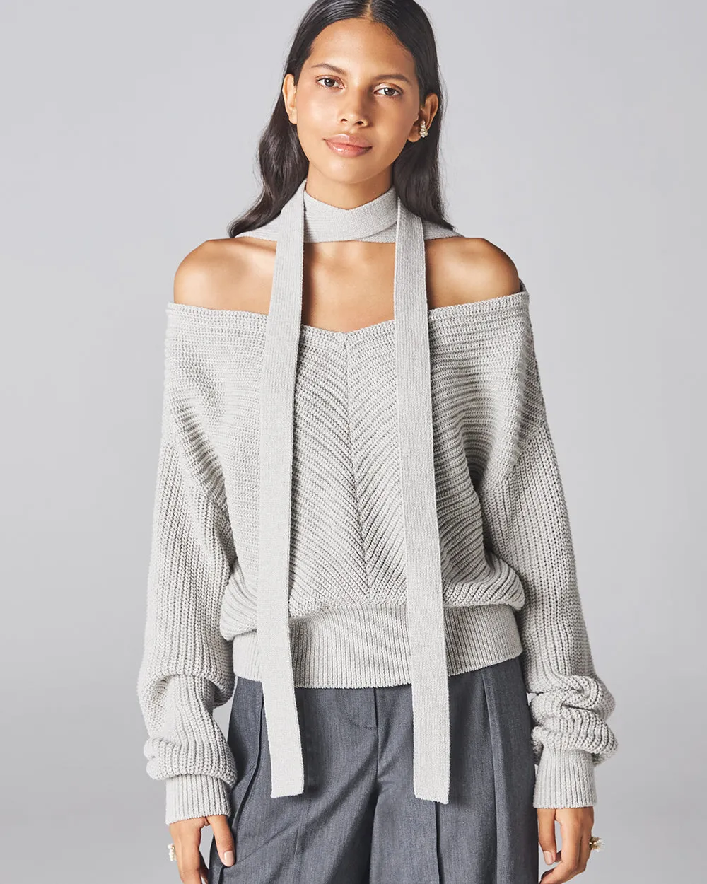 Grey Sora Cardigan