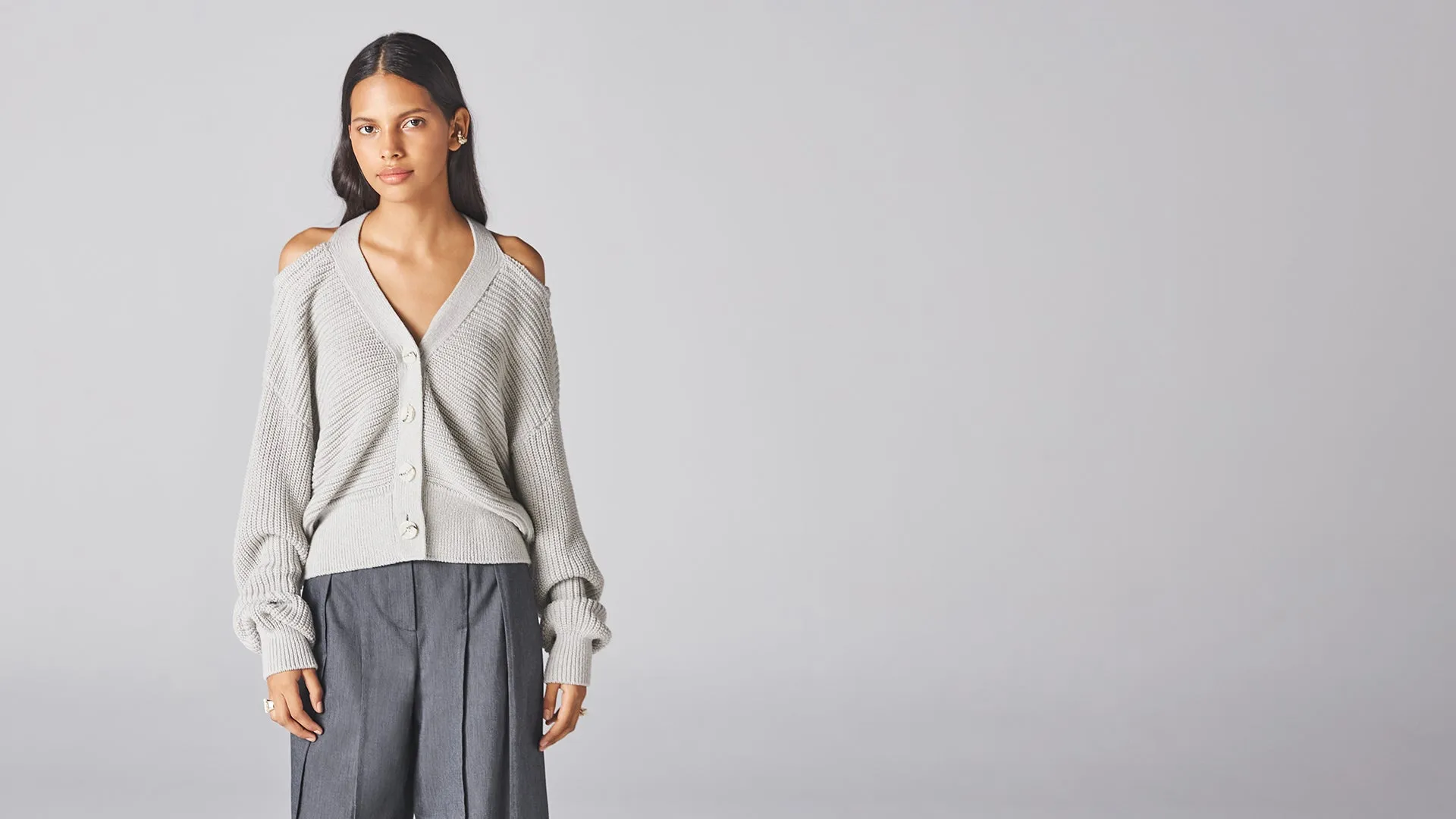 Grey Sora Cardigan