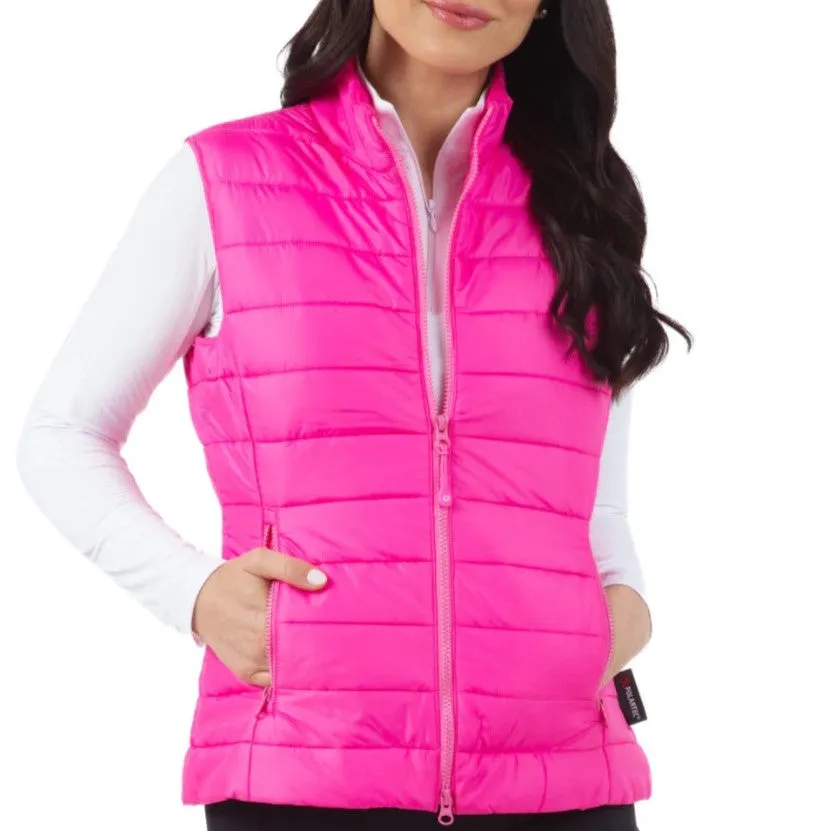 IBKUL Vest Quilted Hot Pink (Only XS & S Left)