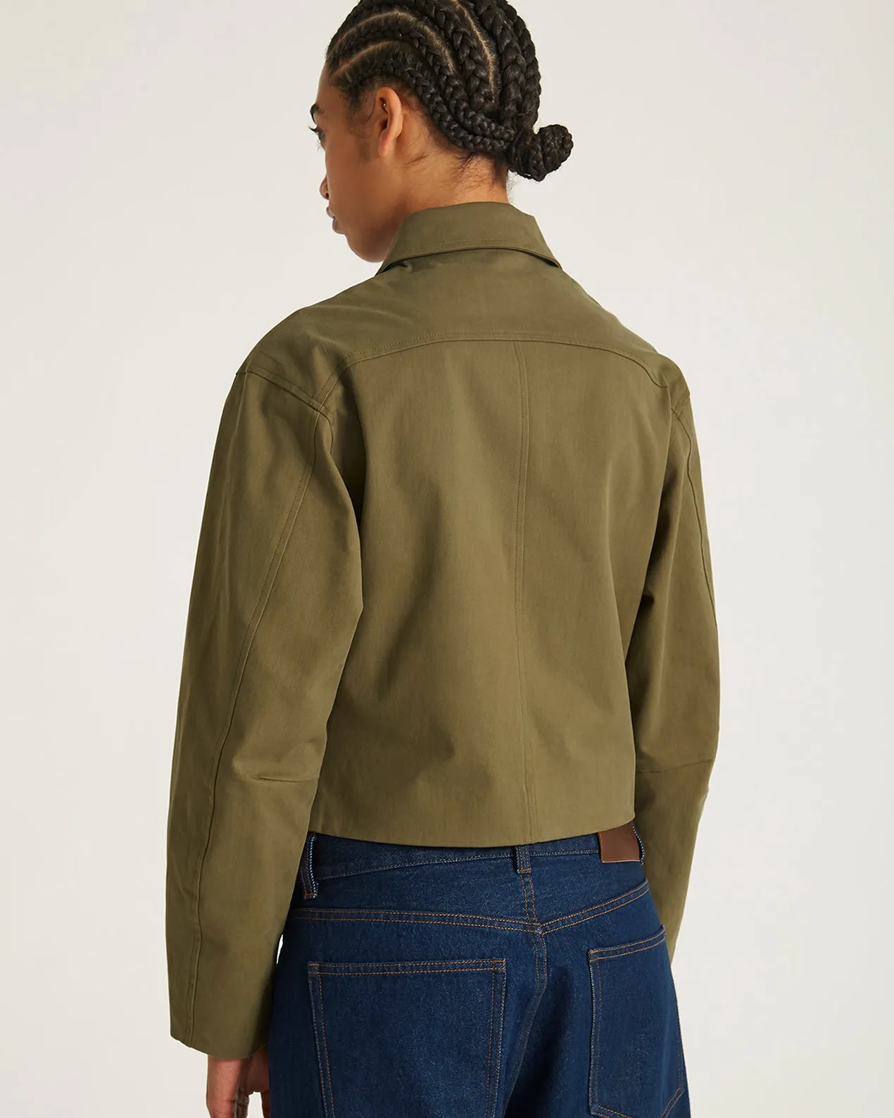 Jiao Sanded Twill Jacket