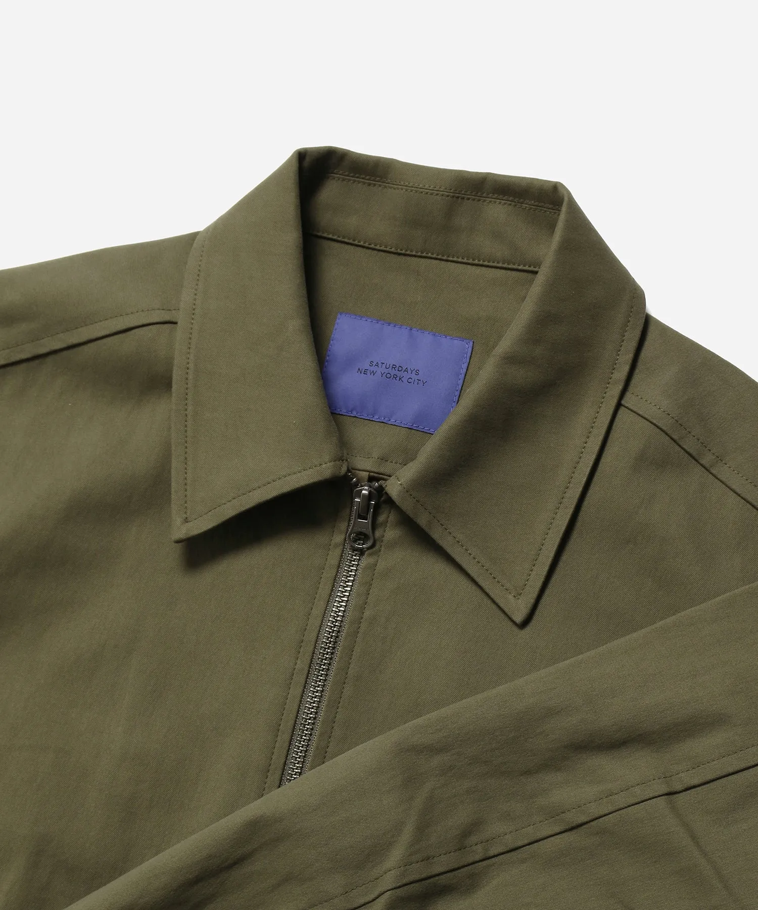 Jiao Sanded Twill Jacket