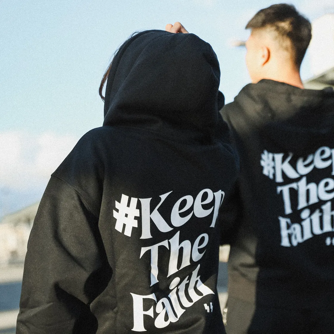 KICKSTAGE #KEEP THE FAITH SWEATSUIT HOODIE PANTS [KS189][KS190]