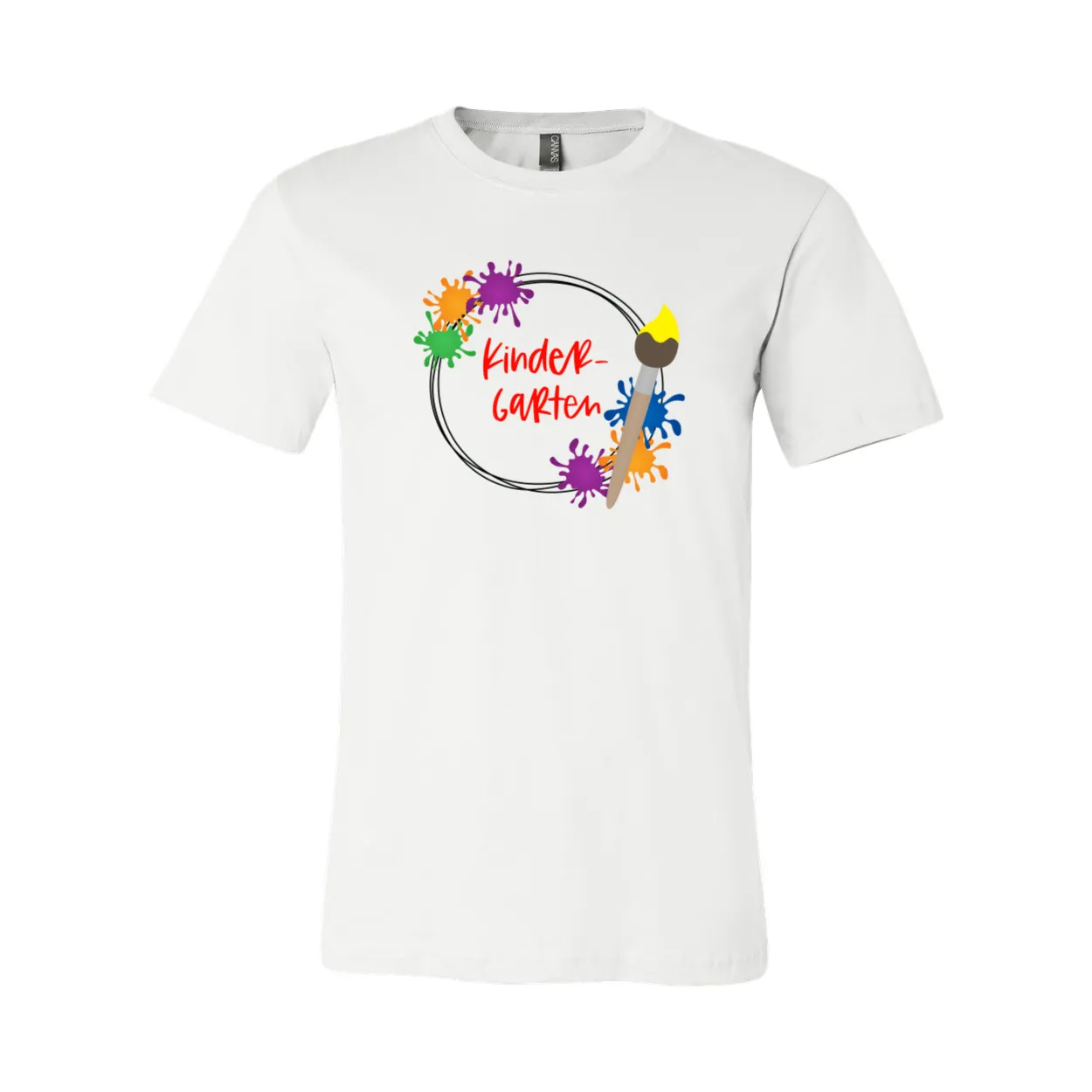 Kindergarten Splatter Soft Tee