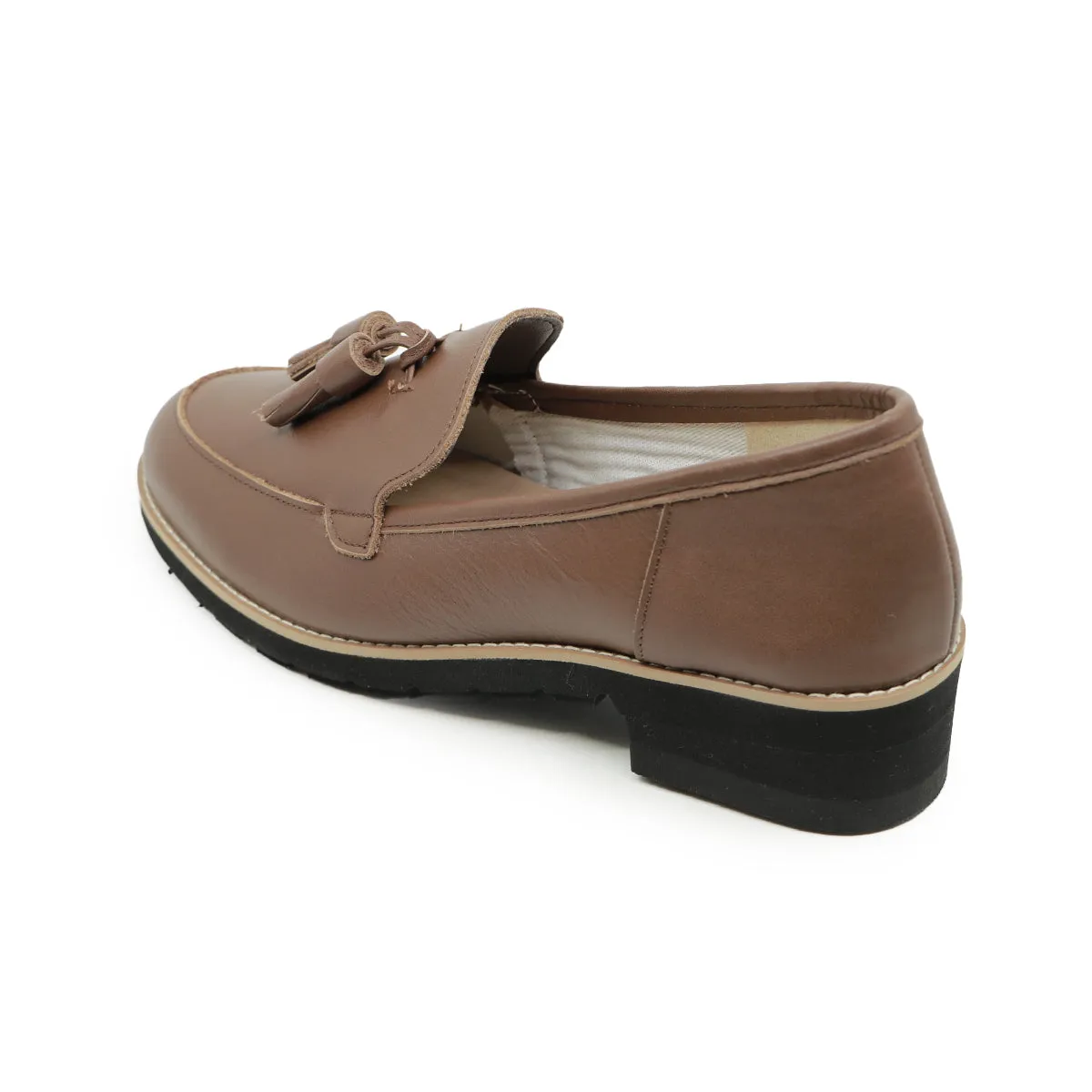 Kinu Brown  Extra Soft Tassle Loafers