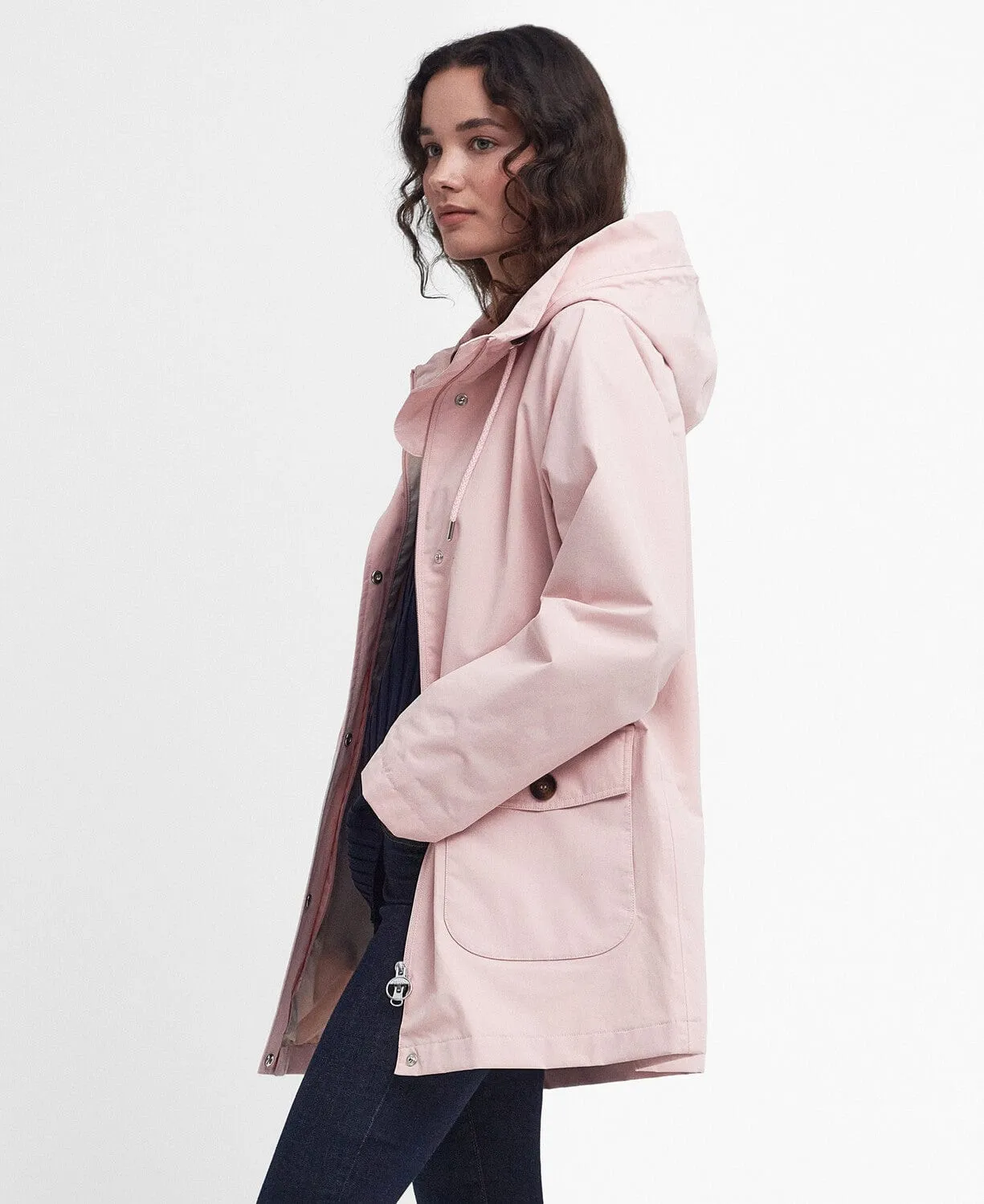 Lansdowne Waterproof Jacket- Shell Pink