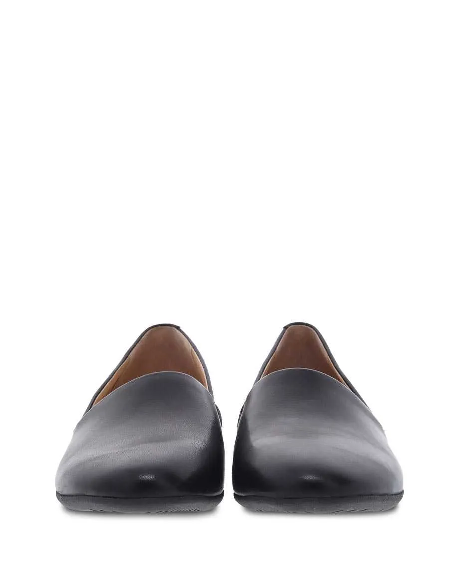 Larisa Modern Smoking Loafer in Black