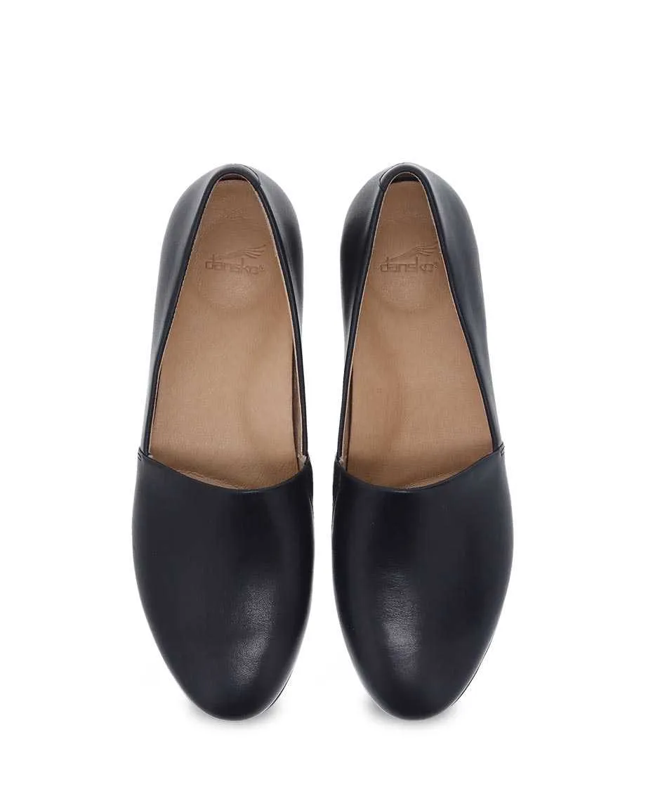 Larisa Modern Smoking Loafer in Black