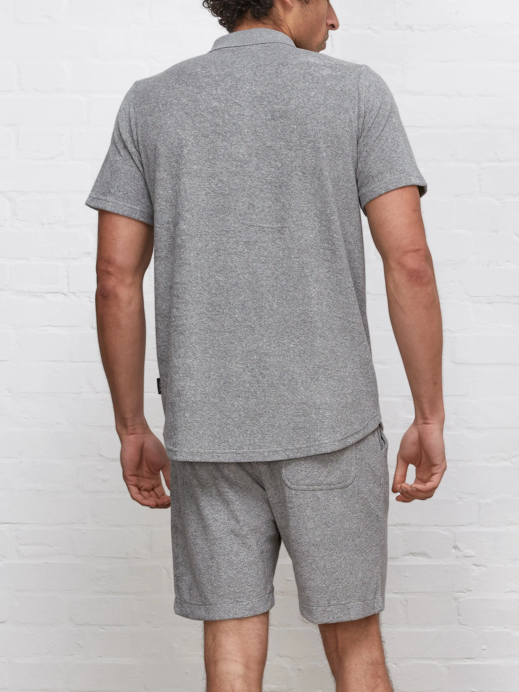 Lounge Polo Shirt Ashbourne Grey