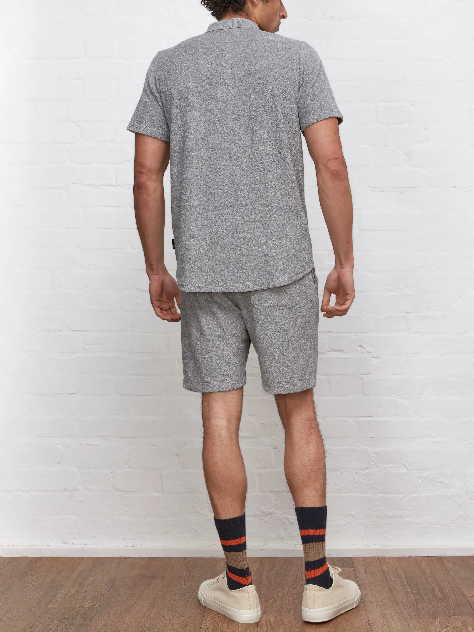 Lounge Polo Shirt Ashbourne Grey