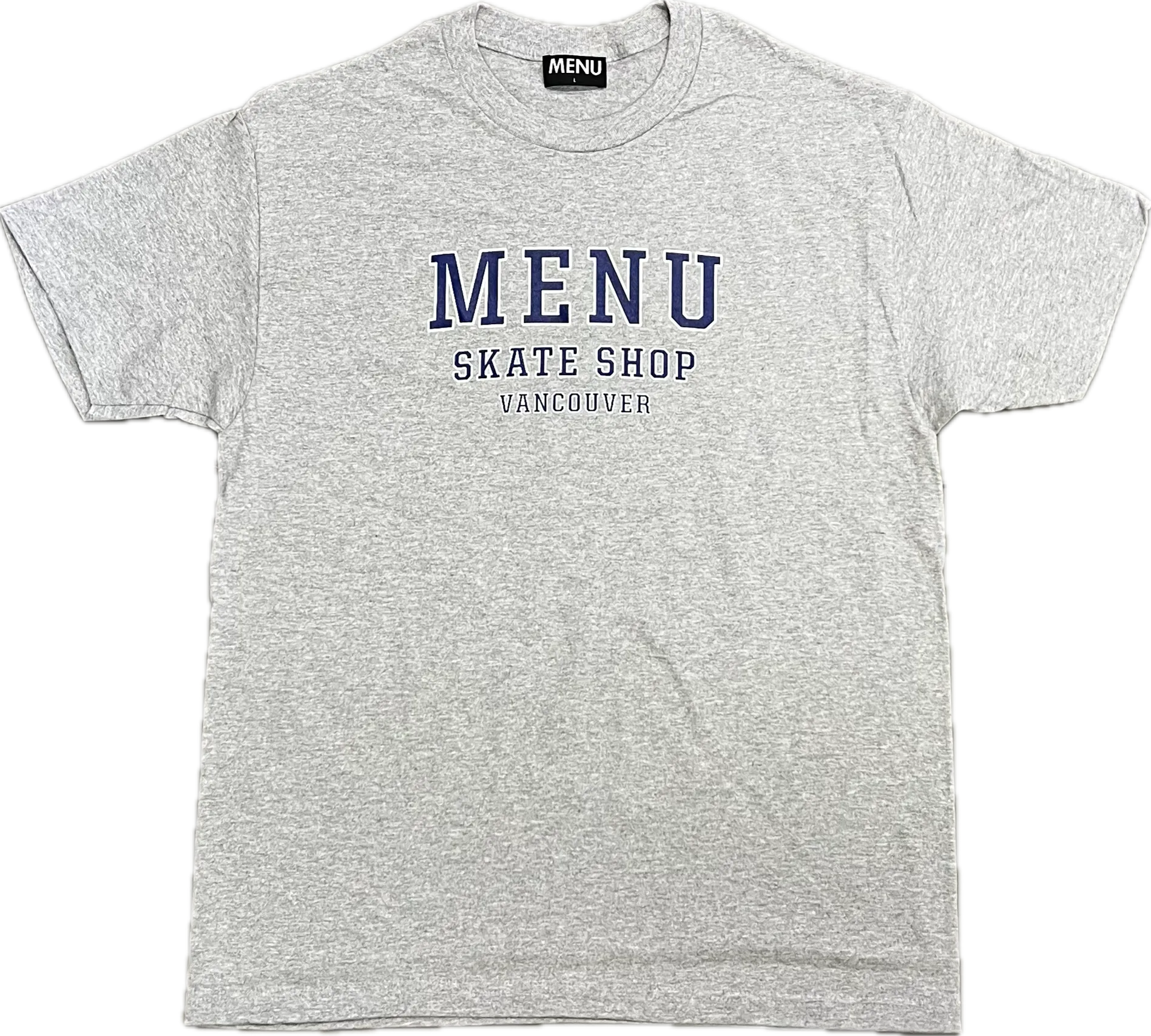 Menu MSV T-Shirt - Heather Grey