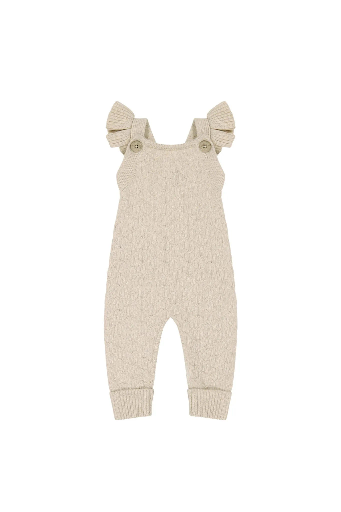 Mia Knitted Onepiece - Oatmeal Marle