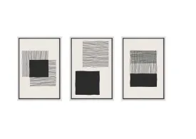 Minimalist Abstract 14ABC | Set of 3 | Abstract Wall Art Print