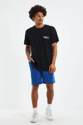 Misfit cord shorts - blue