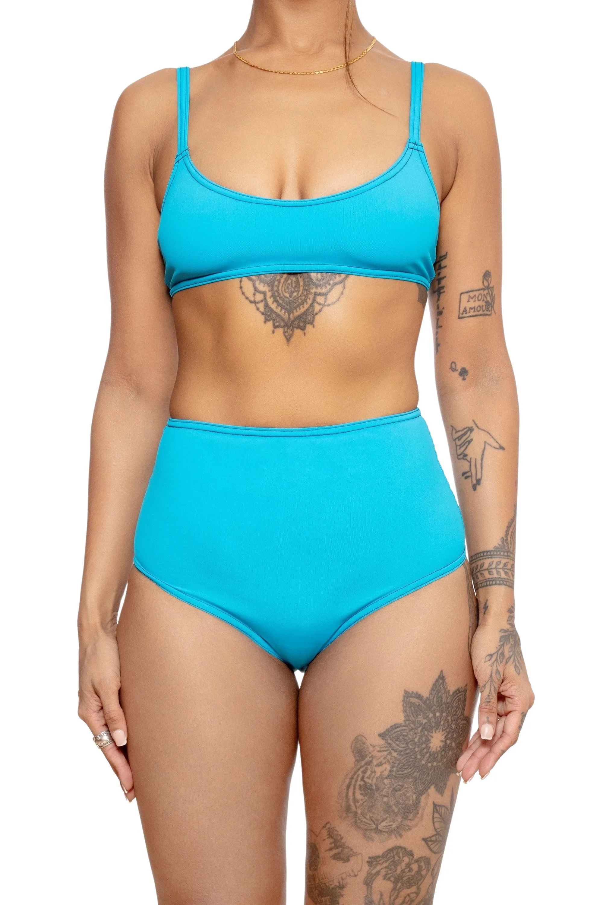 MONDELLO crop top bikini set