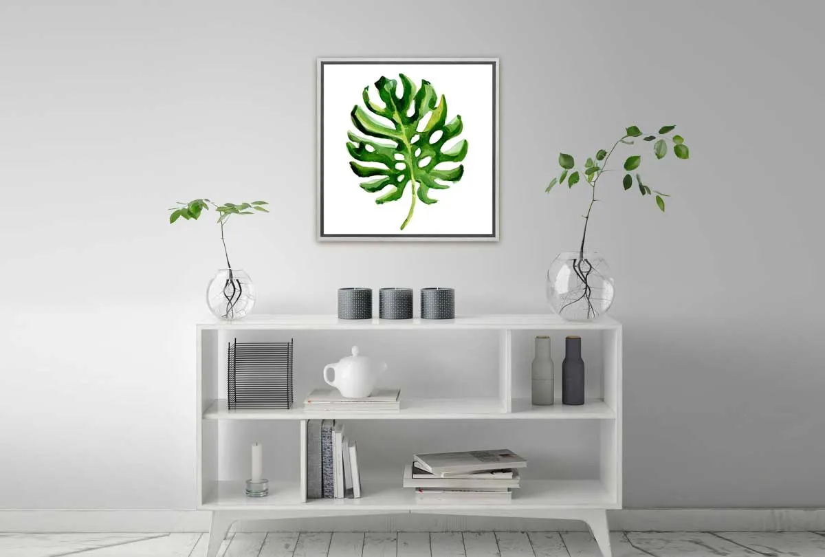 Monstera 2 | Leaf Wall Art Print