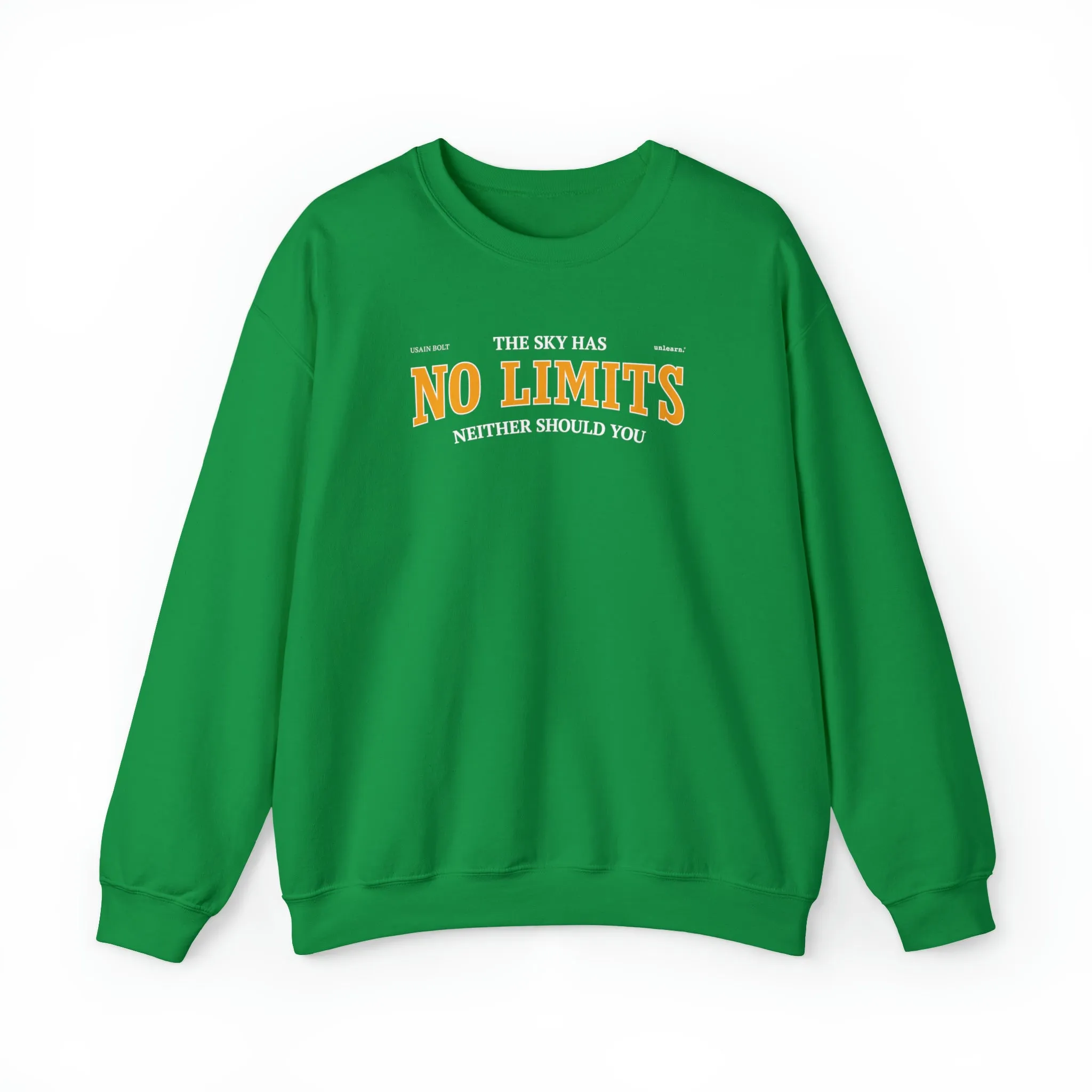 No Limits - Relaxed Fit Crewneck Sweatshirt