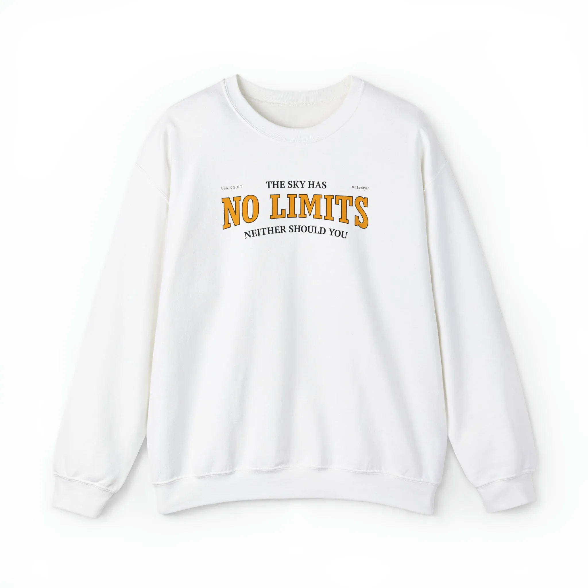 No Limits - Relaxed Fit Crewneck Sweatshirt