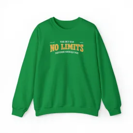 No Limits - Relaxed Fit Crewneck Sweatshirt