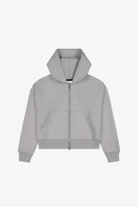 NOTHING ZIP HOODIE | ICE GREY