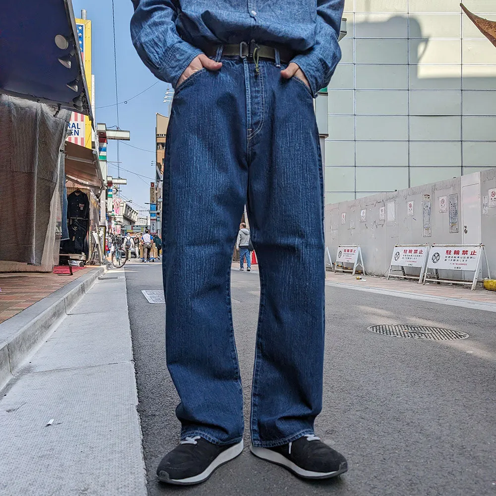 Porter Classic - STEINBECK DENIM PANTS - INDIGO - PC-005-2144