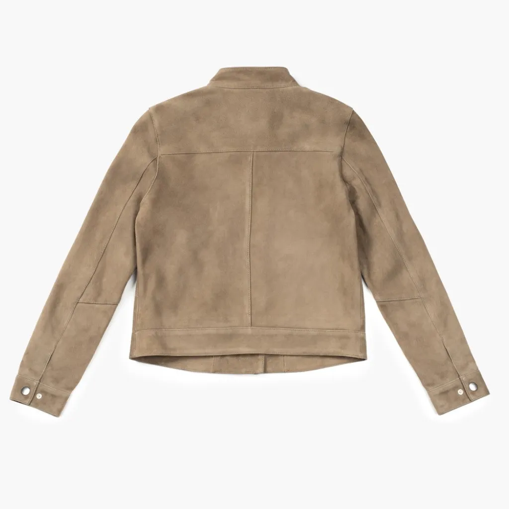 Racer Jacket | Taupe