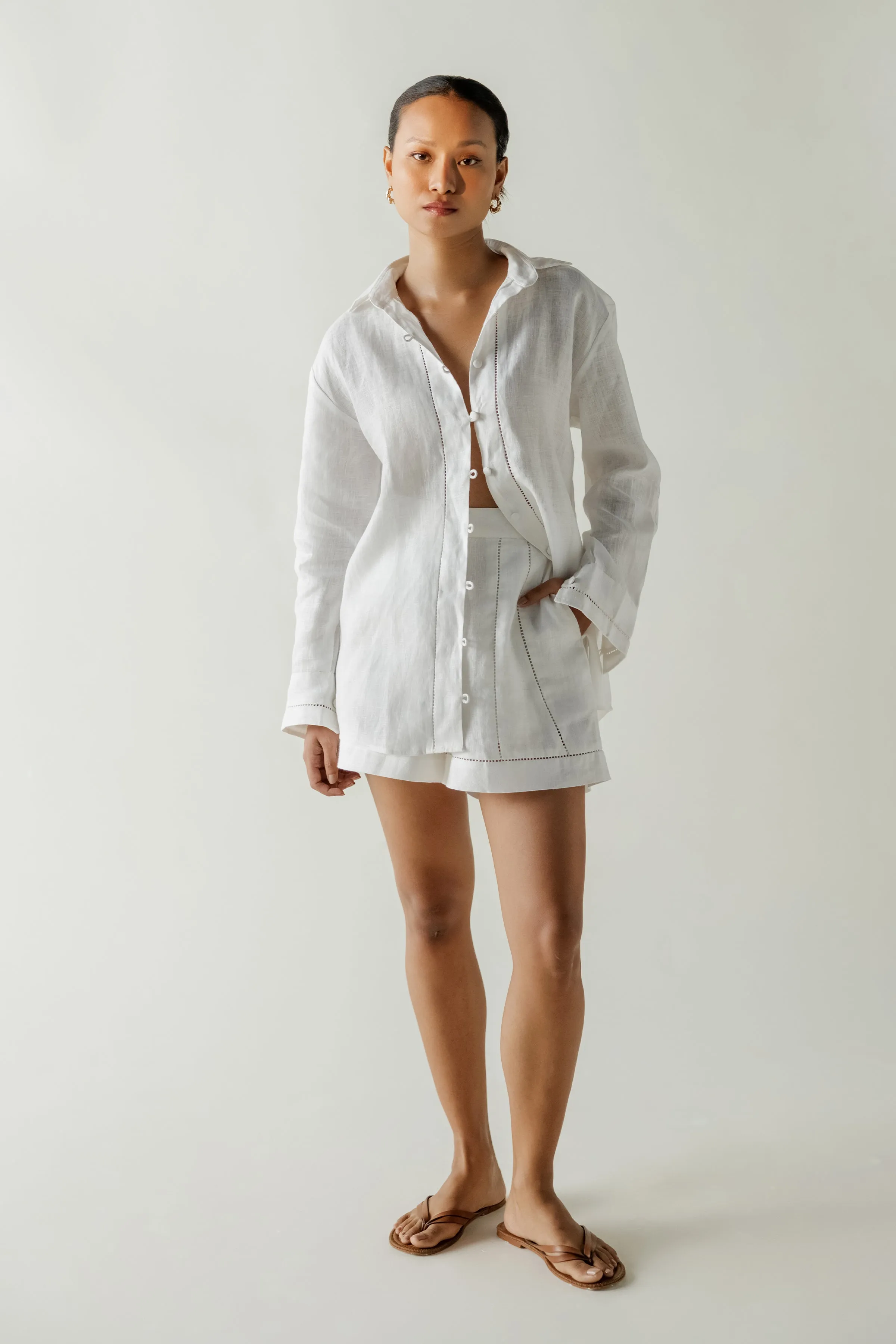 Shela Shirt - White