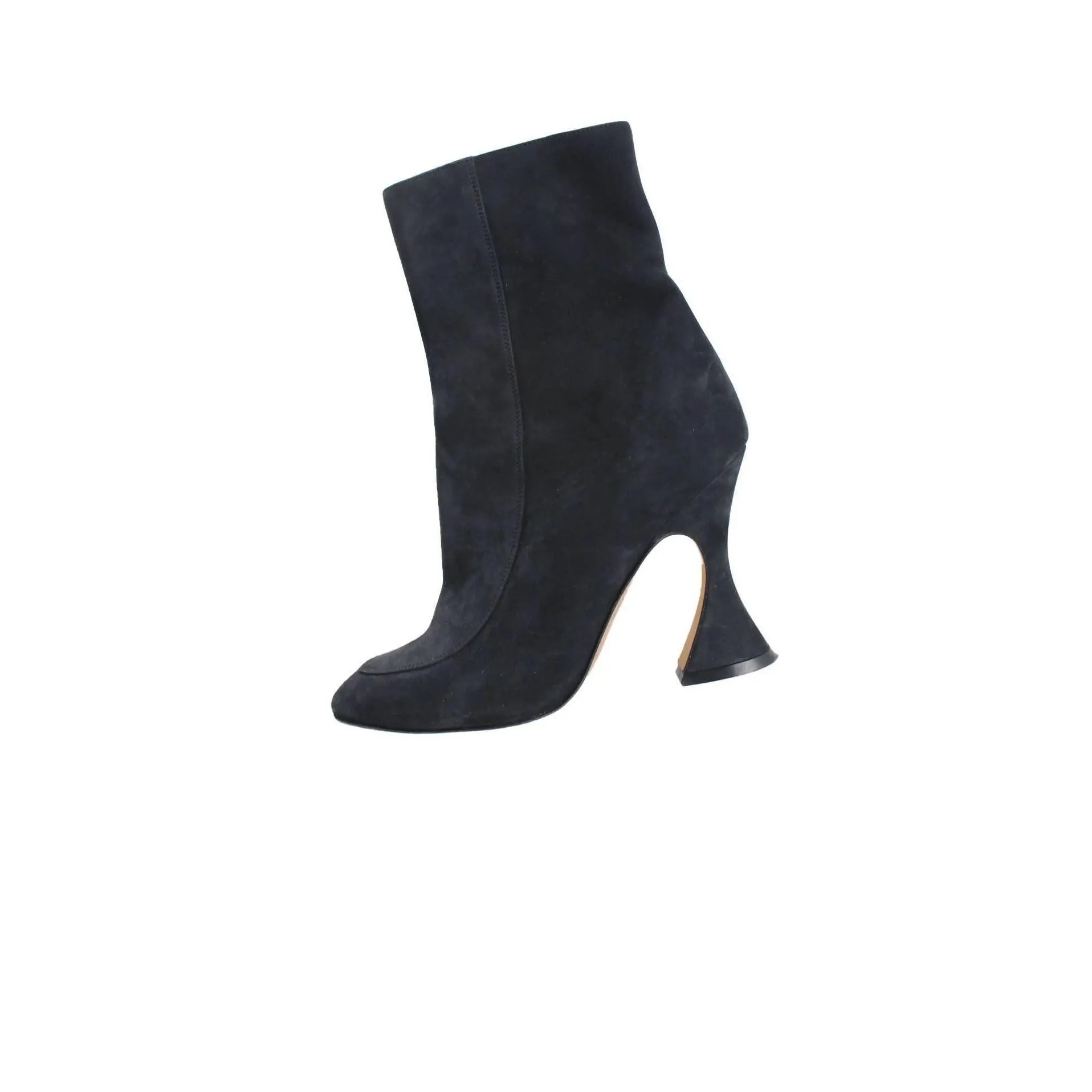 SIES MARJAN Black Suede Leather Boots | US 6 - EU 36