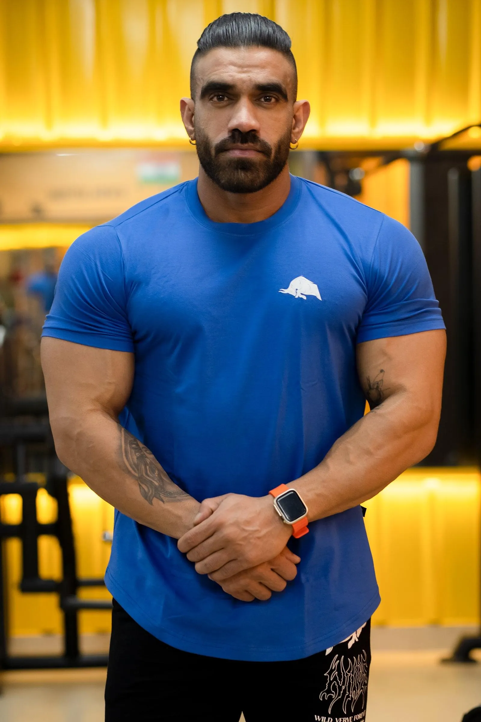 Signature Bull Athletic T-shirt (Royal Blue)