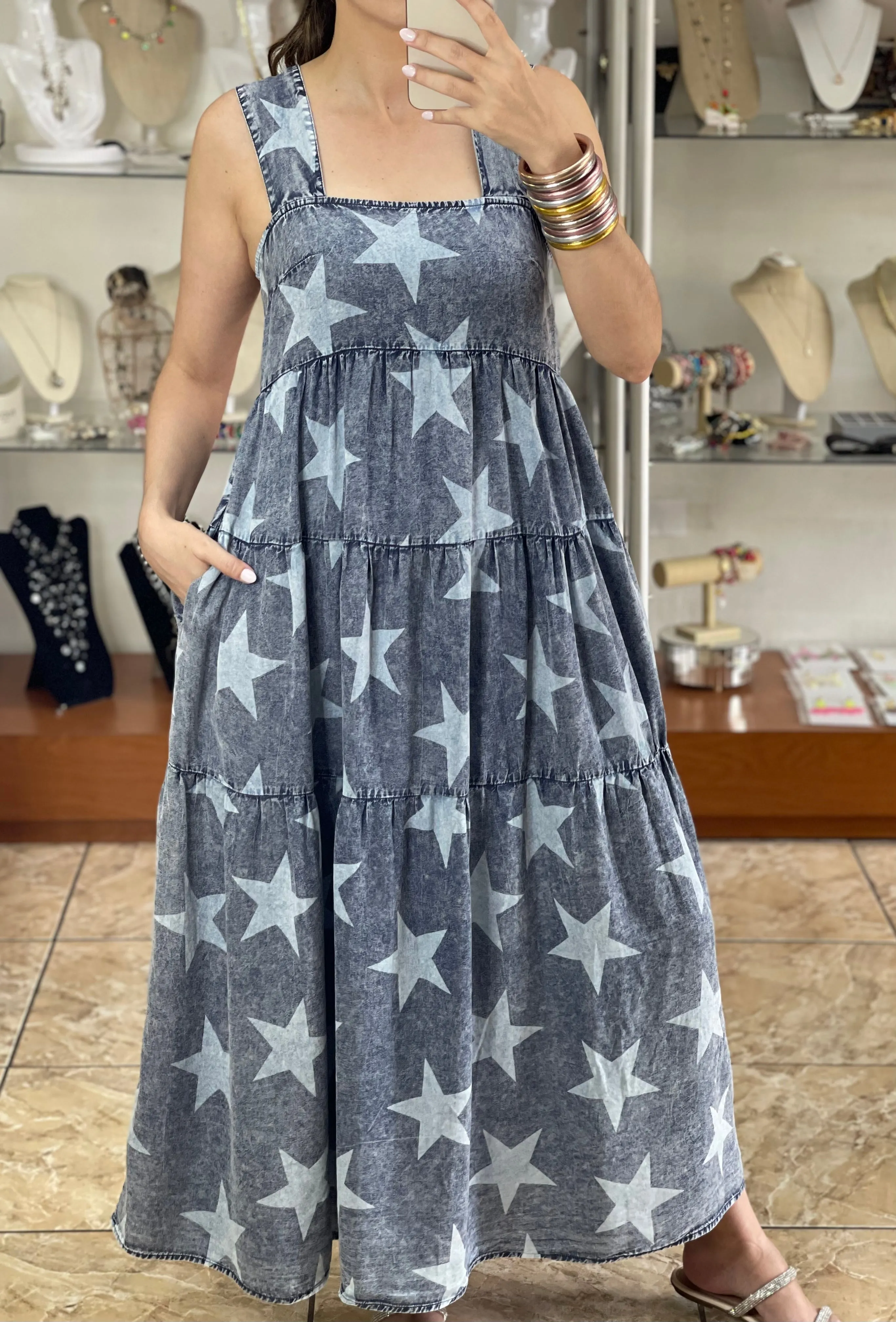 Stars Maxi Dress