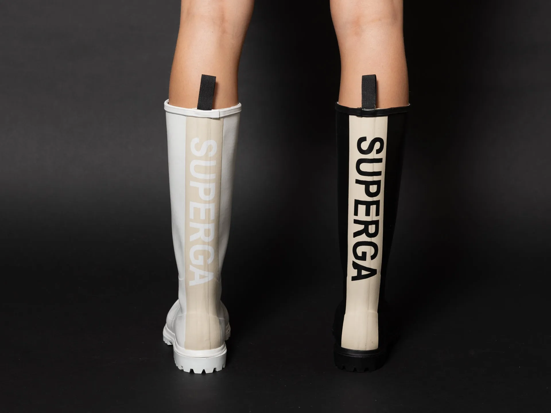 SUPERGA RUBBER BOOTS LETTERING