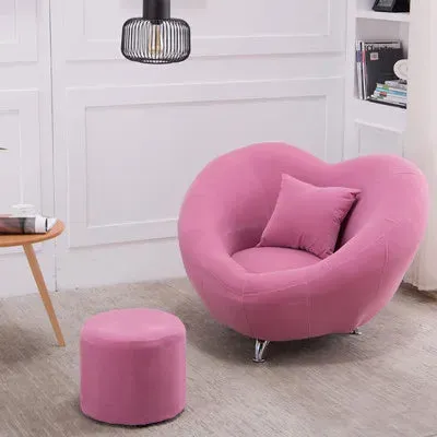 Trendy Heart Shaped Single Chair
