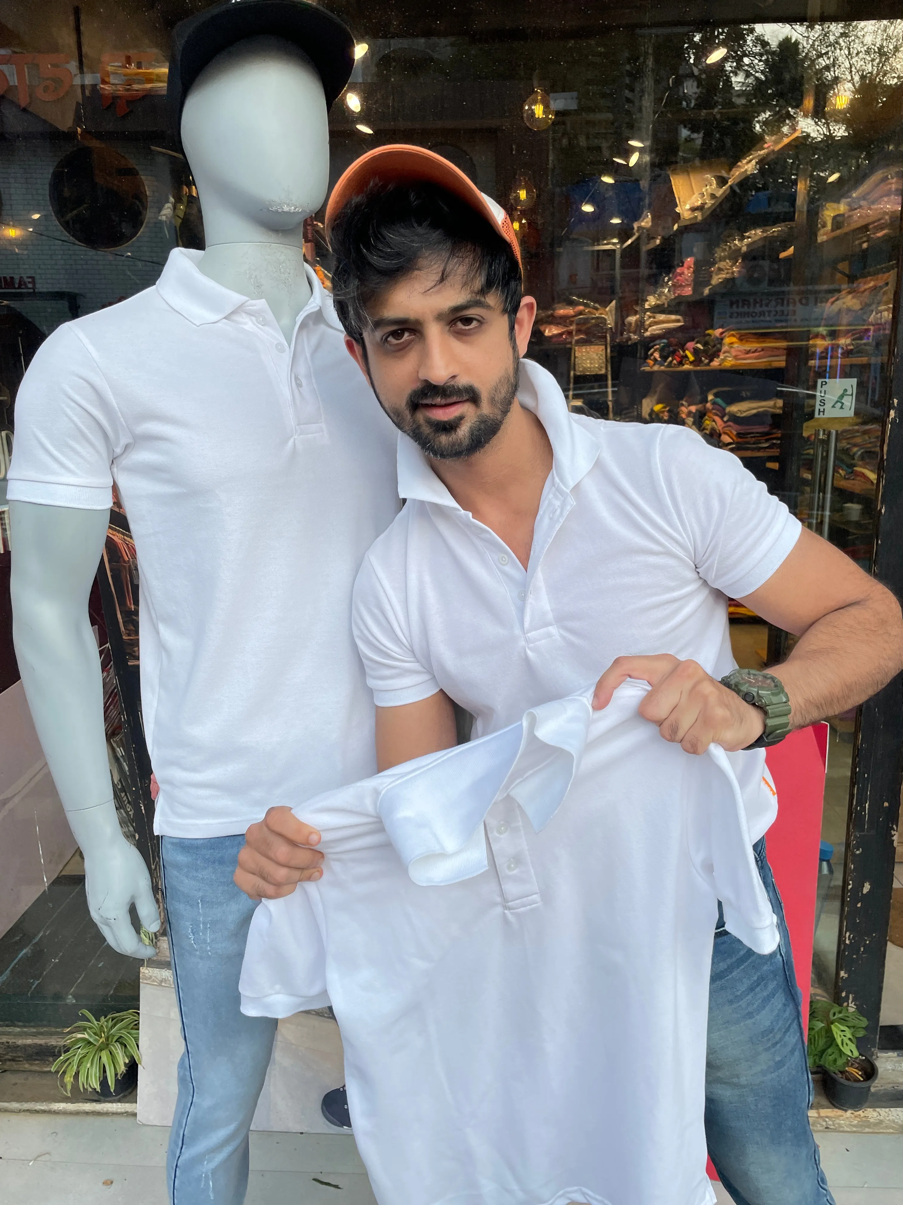 White Polo Tshirt