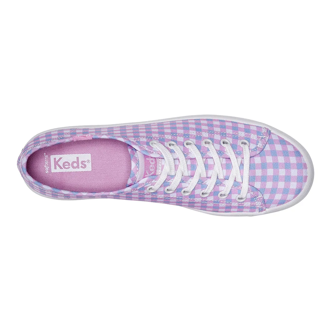 Women's Kickstart Canvas Gingham Sneaker (WF67772)