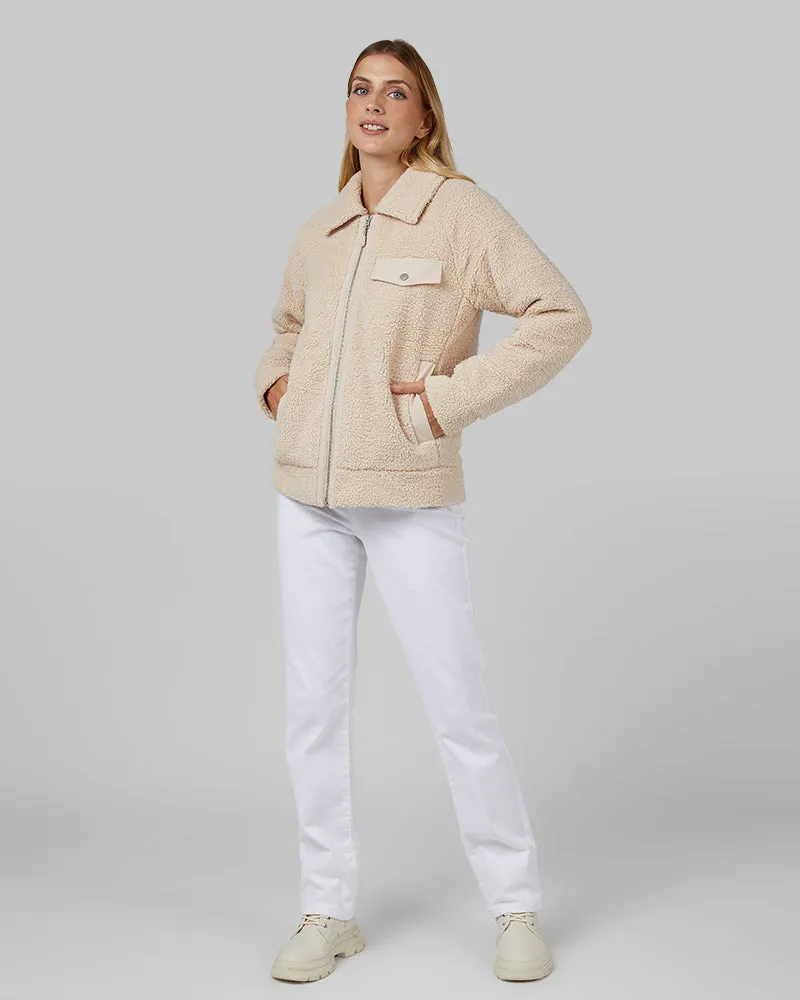 WOMEN'S TEDDY SHERPA JACKET