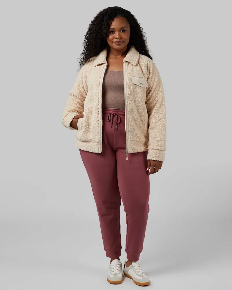 WOMEN'S TEDDY SHERPA JACKET