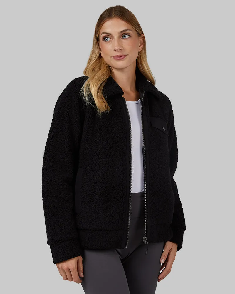 WOMEN'S TEDDY SHERPA JACKET