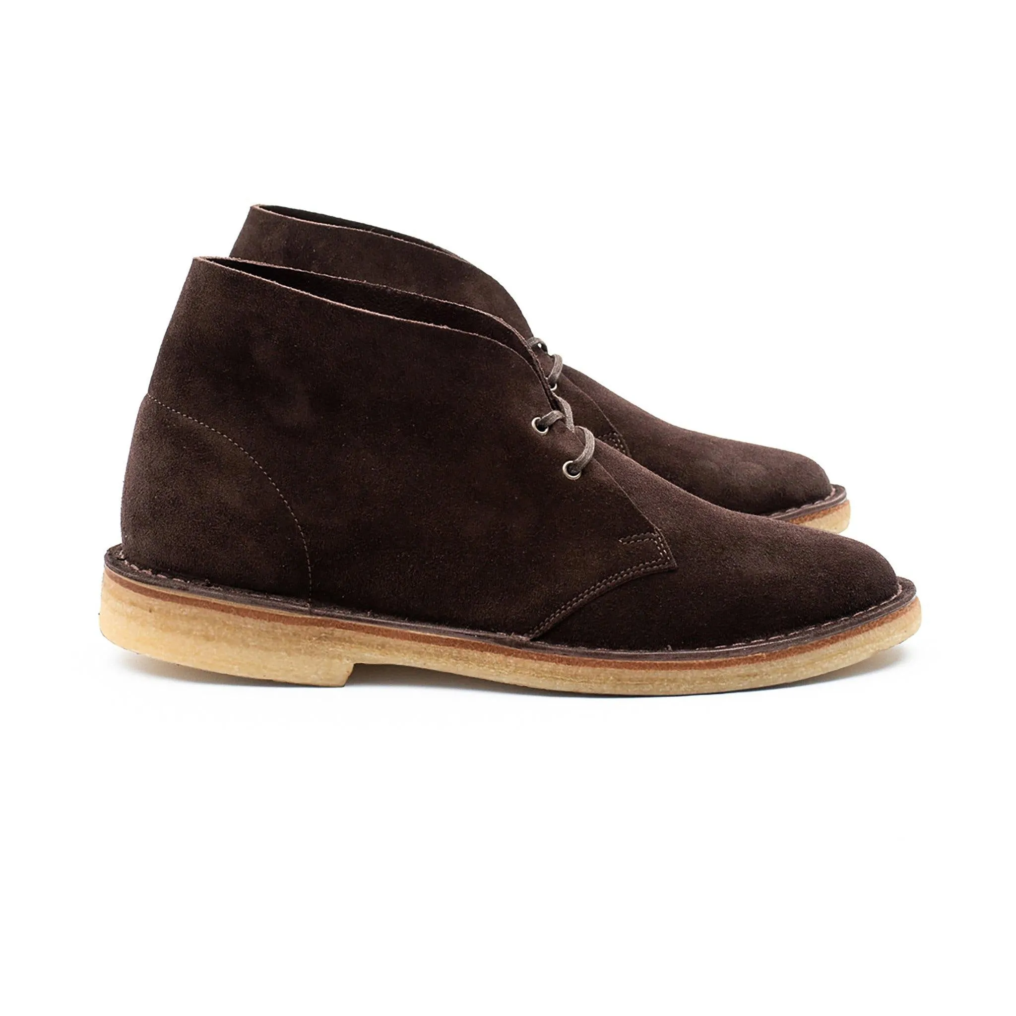 Woodford Desert Boot - Brown Janus Calf Suede