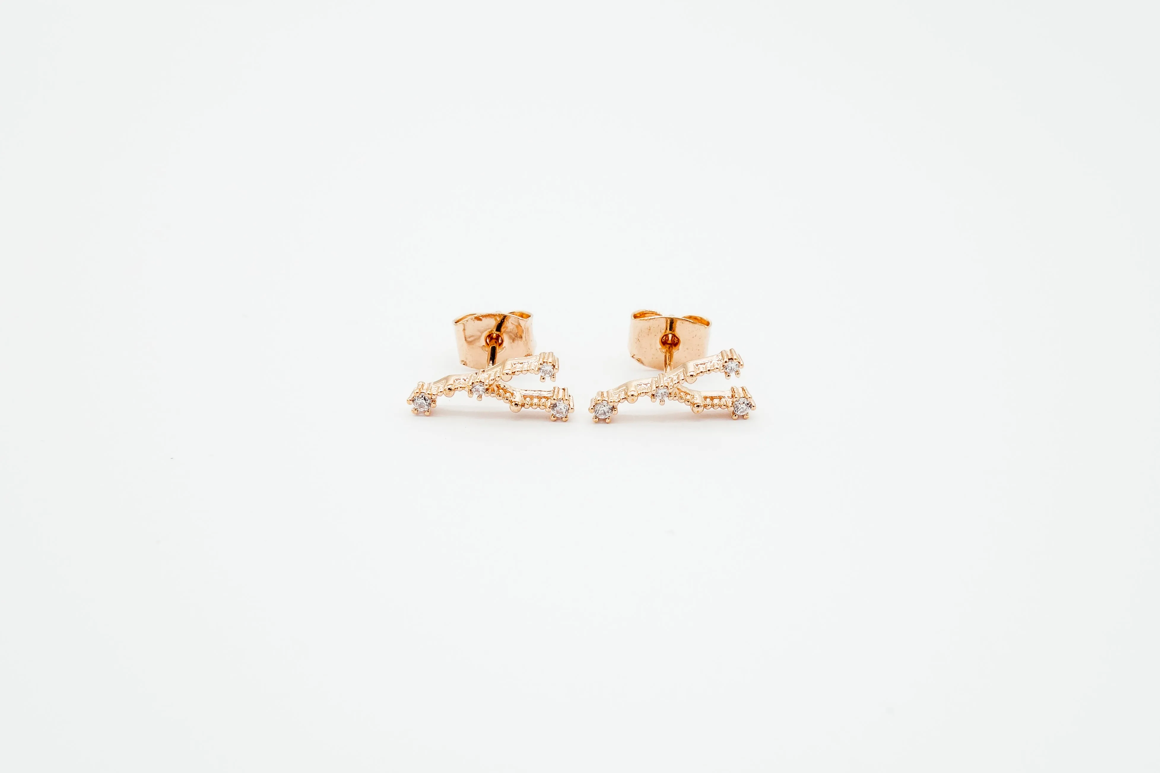 Zodiac Earrings Rosegold (Summer Sale)