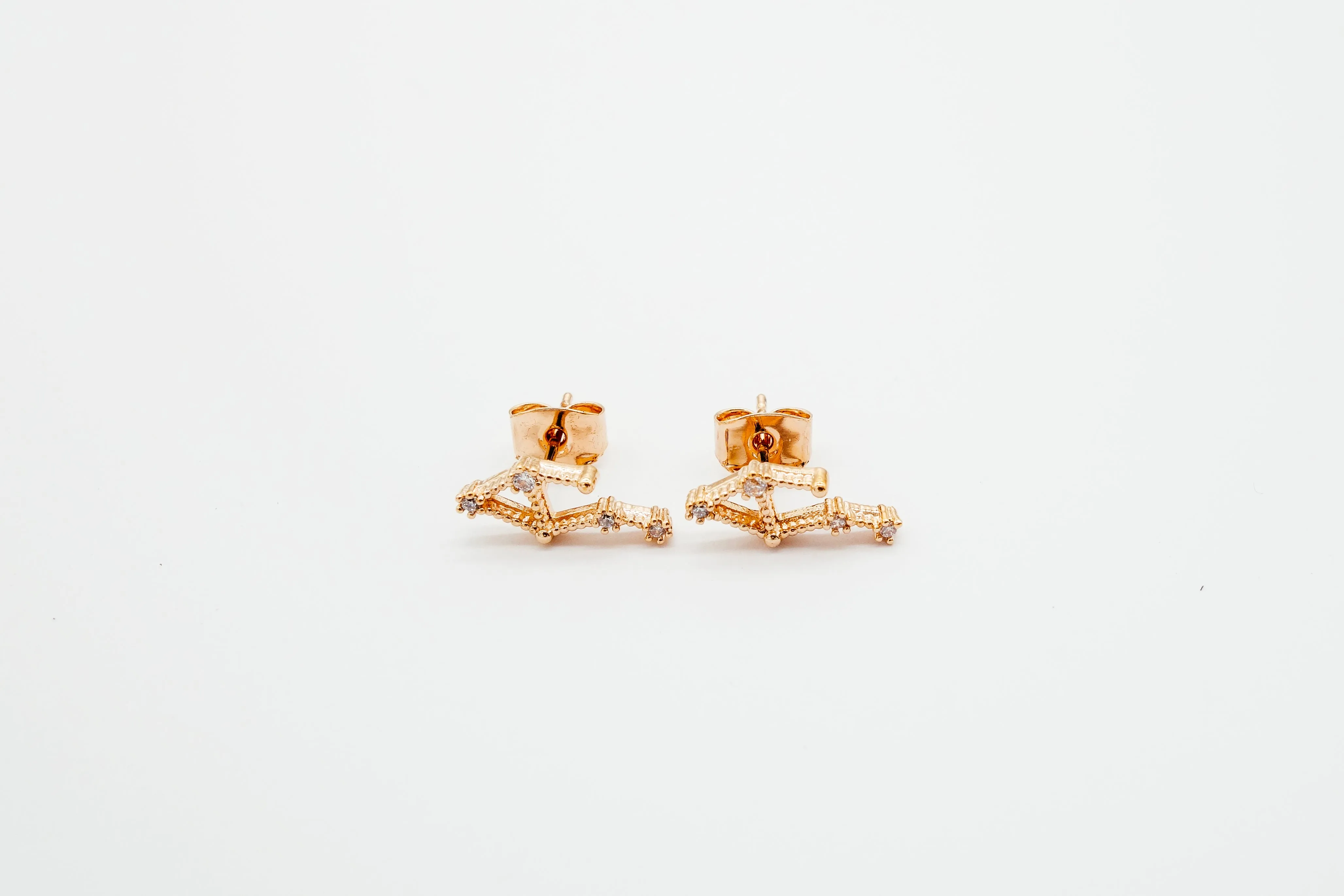 Zodiac Earrings Rosegold (Summer Sale)