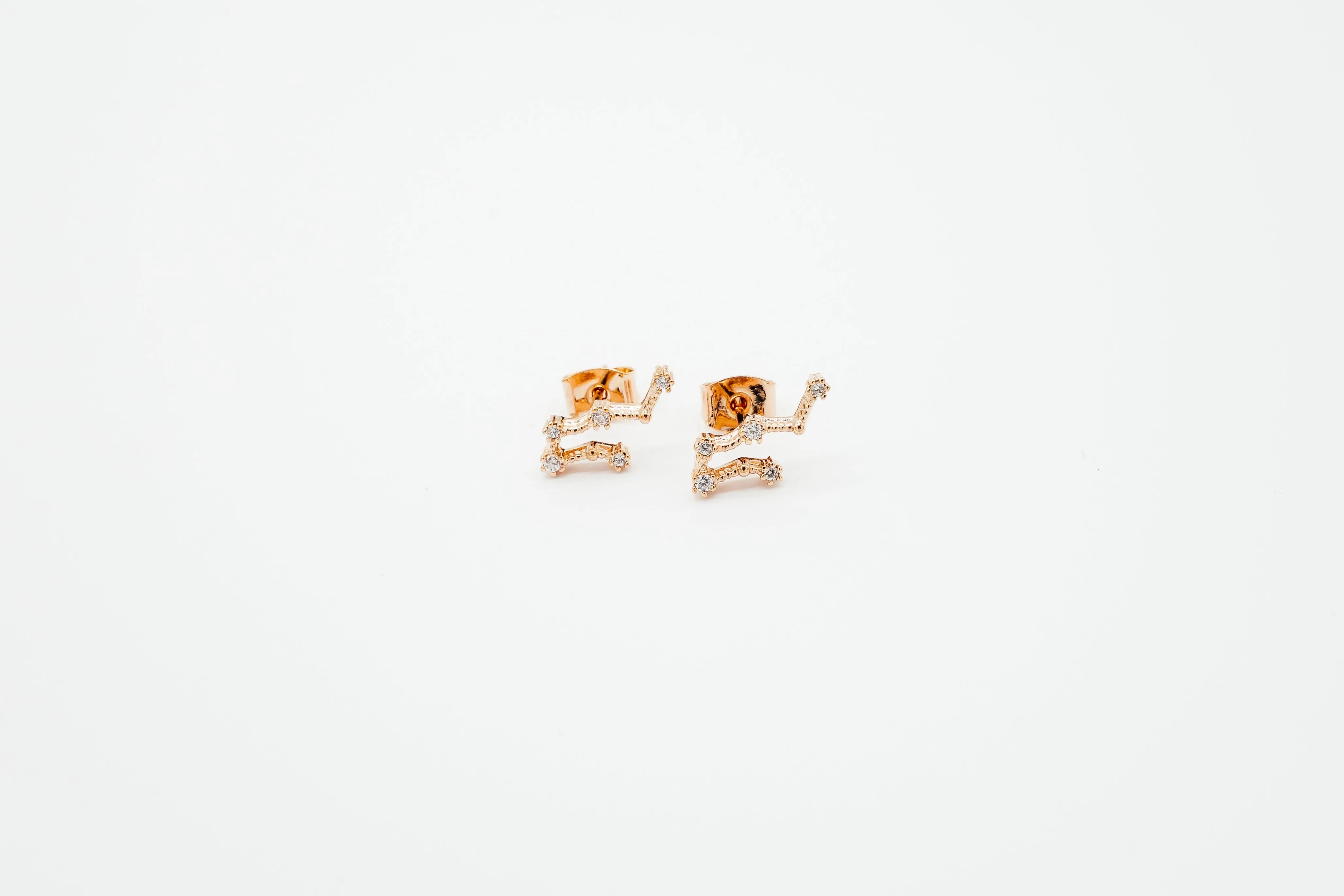 Zodiac Earrings Rosegold (Summer Sale)