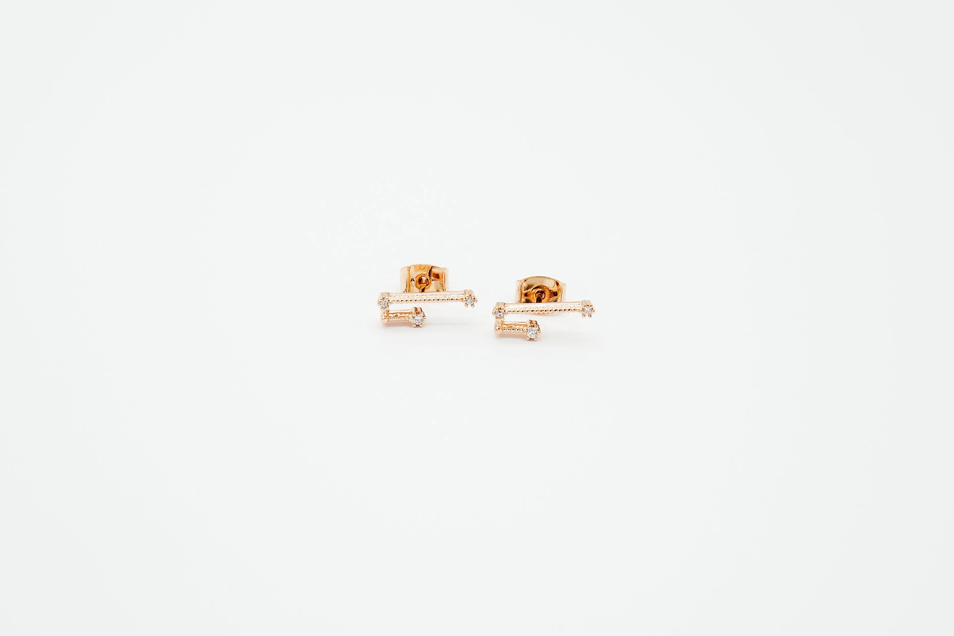 Zodiac Earrings Rosegold (Summer Sale)